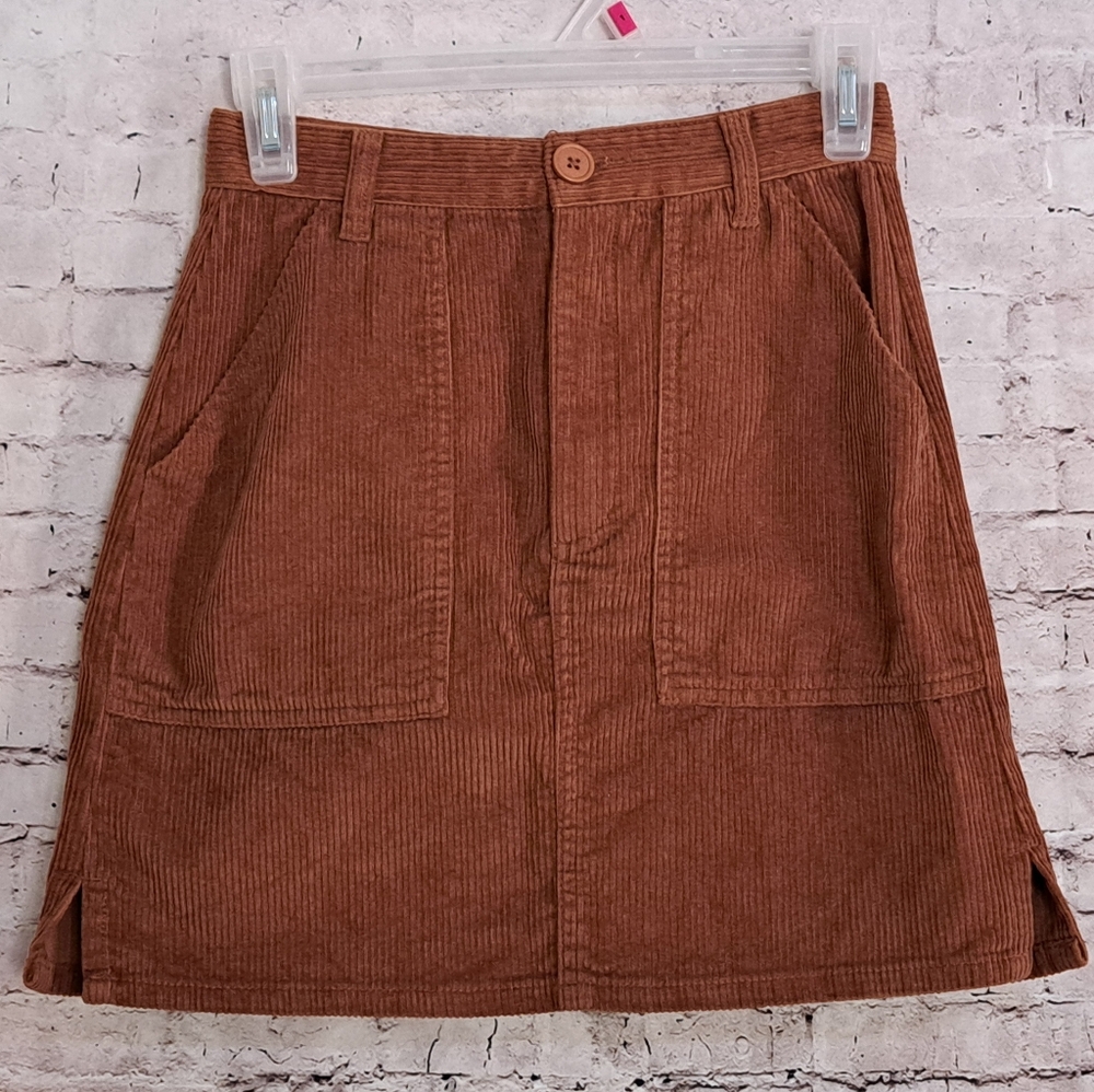ASOS Design Corduroy Skirt US 2